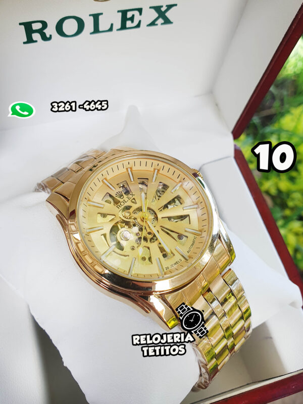 RELOJ ROLEX AUTOMATICO # 10 NUEVA COLECCION