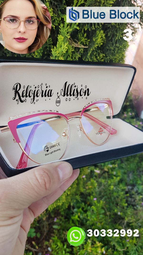 LENTES PARA DAMA BLUE BLOCK # 5