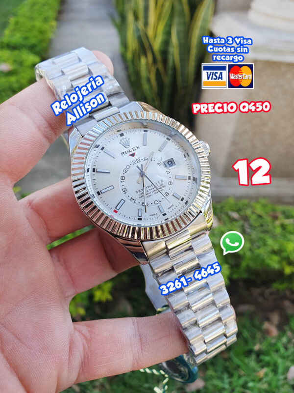 RELOJ FINO AA R0LEX #12