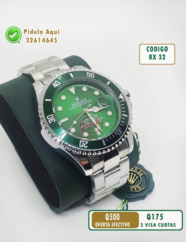 Relojes RX Submariner de Lujo por SOLO Q500 - Imagen 5