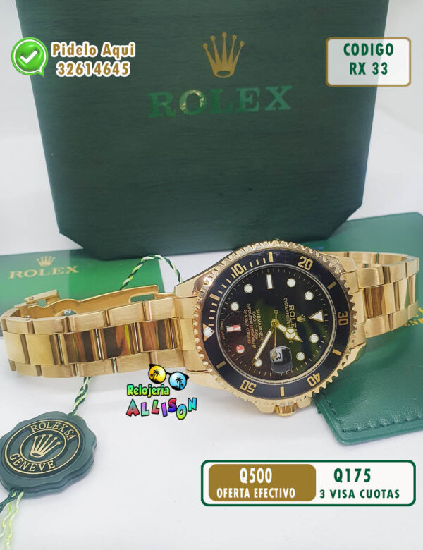 Relojes RX Submariner de Lujo por SOLO Q500 - Imagen 8