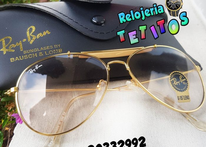 LENTES FOTOGR3Y DORADOS